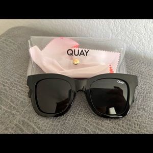 NEW QUAY AFTER HOURS POLARIZED OVERSIZED SUNGLASSES